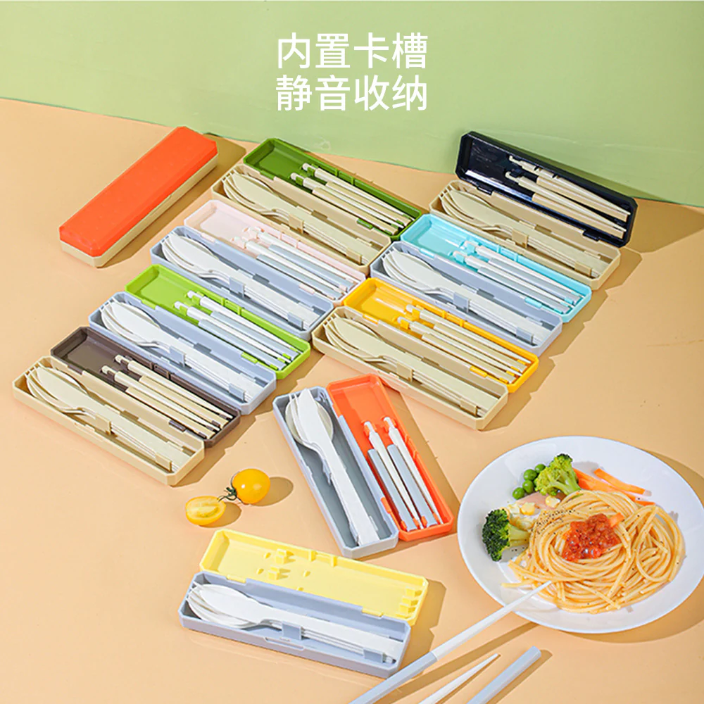 Kokubo Portable Cutlery Set - Red - Image 3