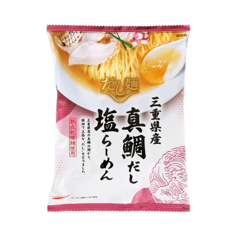 Kokubu Dashi Men Sea Bream Shio Ramen (Mie Prefecture) 110g