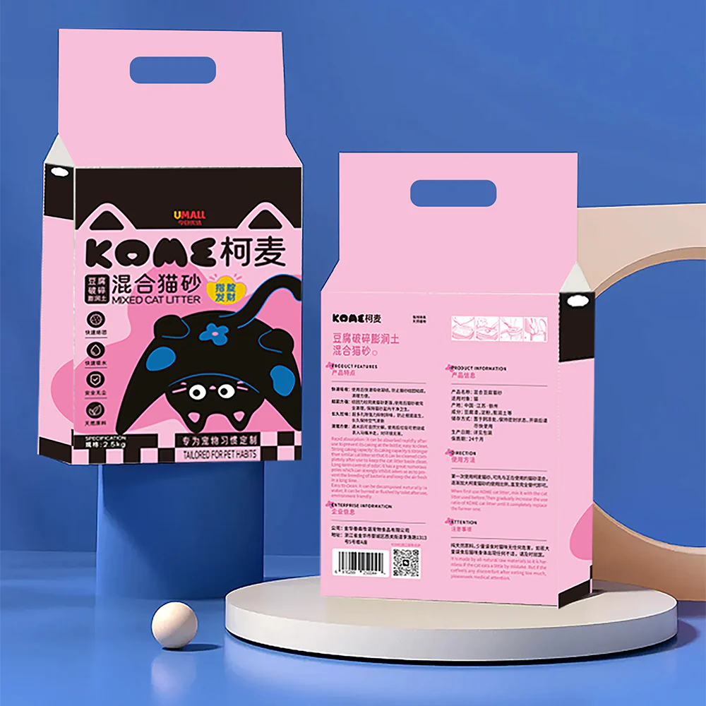 Kome X Umall Bentonite Tofu Cat Litter - 2.5kg - Image 2