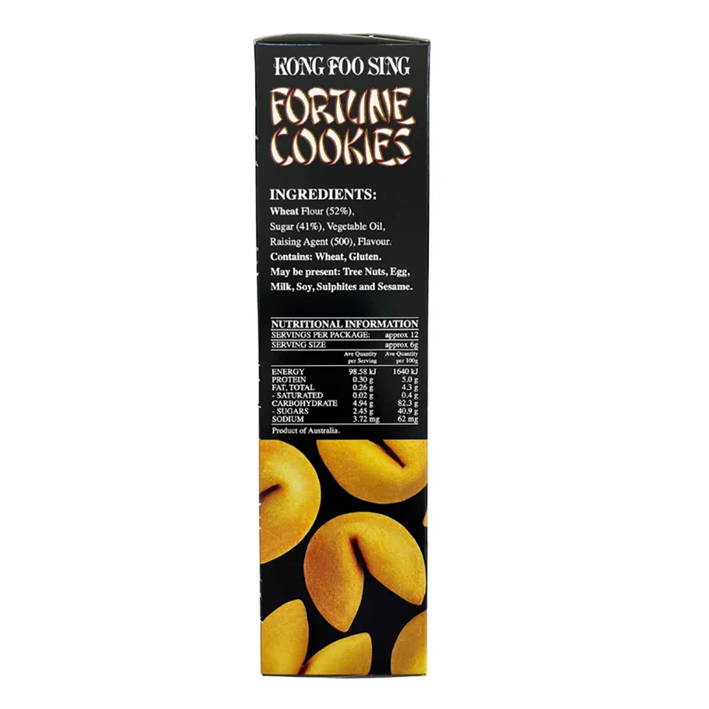 Kong Foo Sing Fortune Cookies - 100g - Image 3