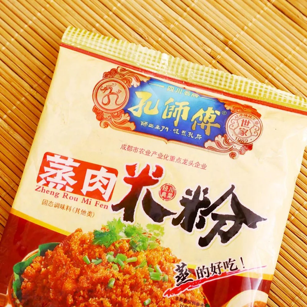 Kong Shi Fu Sichuan Mala Steamed Pork Rice Flour Seasoning Mix 150g - Image 3