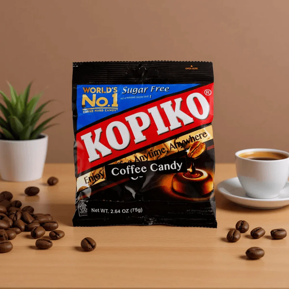 Kopiko Sugar Free Coffee Hard Candy 75g - Image 2