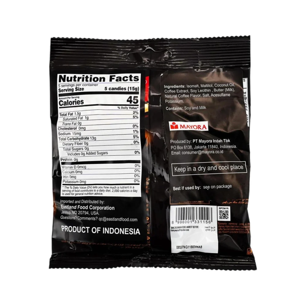 Kopiko Sugar Free Coffee Hard Candy 75g - Image 3