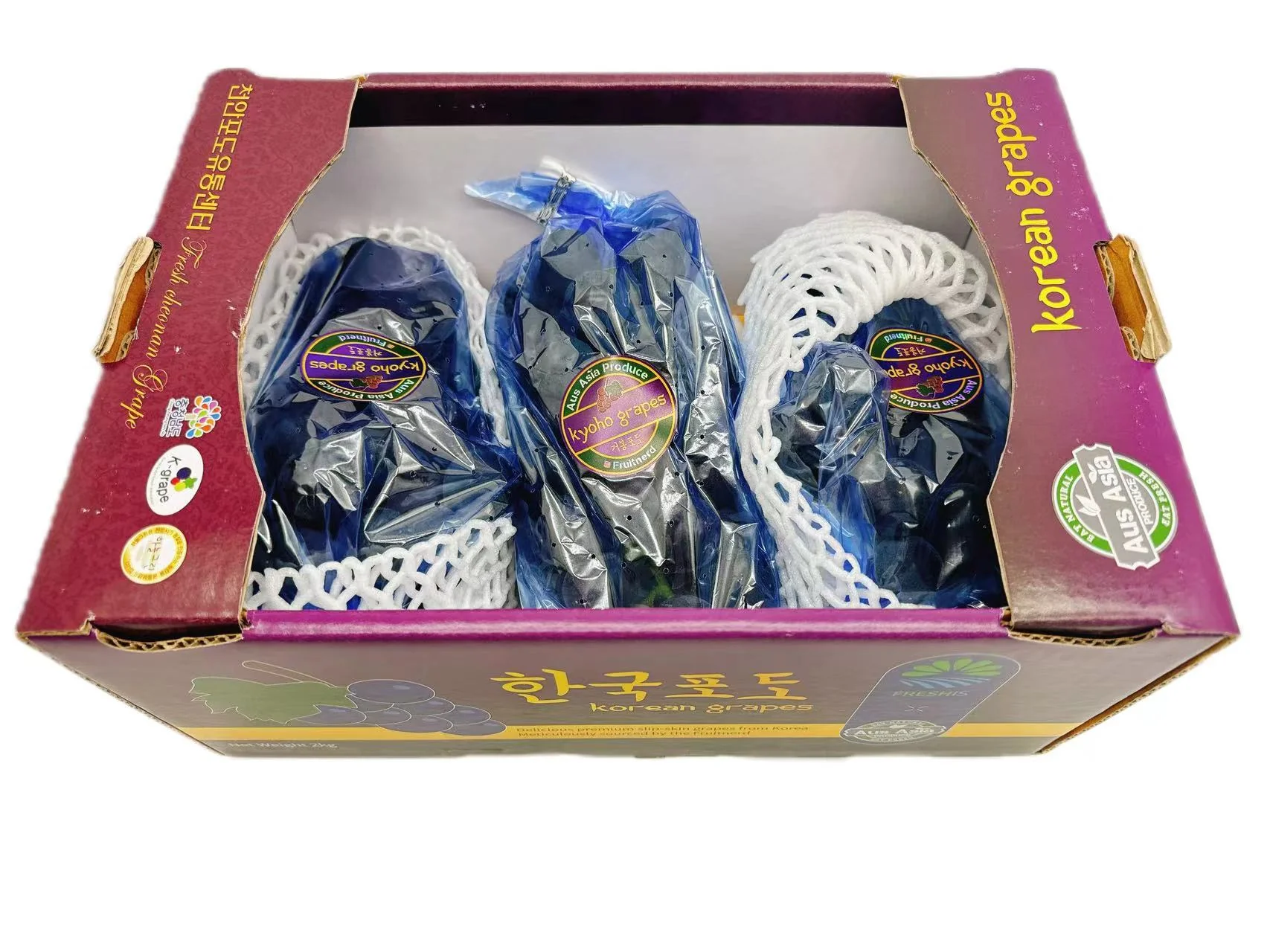 Korean Kyoho Grapes - Box of 2kg - Image 2