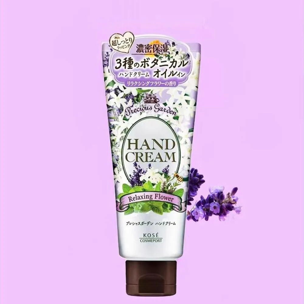 KOSÉ Cosmeport Precious Garden Hand Cream – Relaxing Flower 70g - Image 2