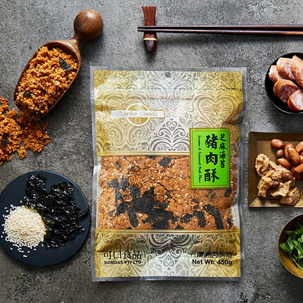 Koukou Sesame Seaweed Pork Floss - 210g - Image 2