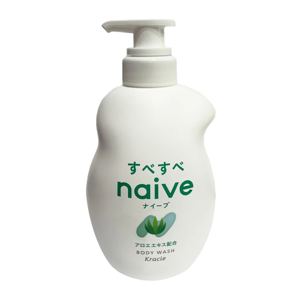 Kracie Naive Aloe Vera Moisturizing Body Wash - 530ml - Image 2