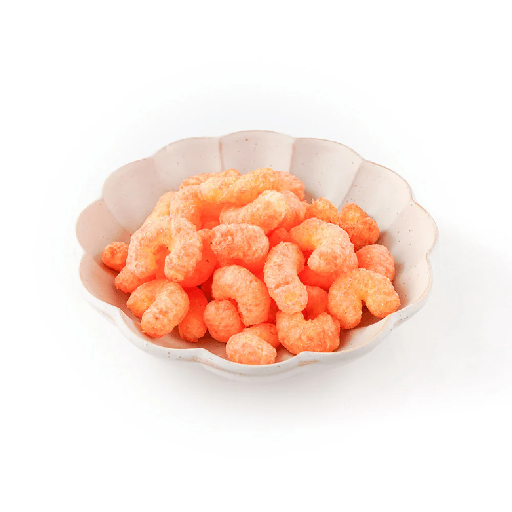 Kuai Kuai Curved Crispy Snack Strawberry Condensed Milk Flavor - 40g - Image 2