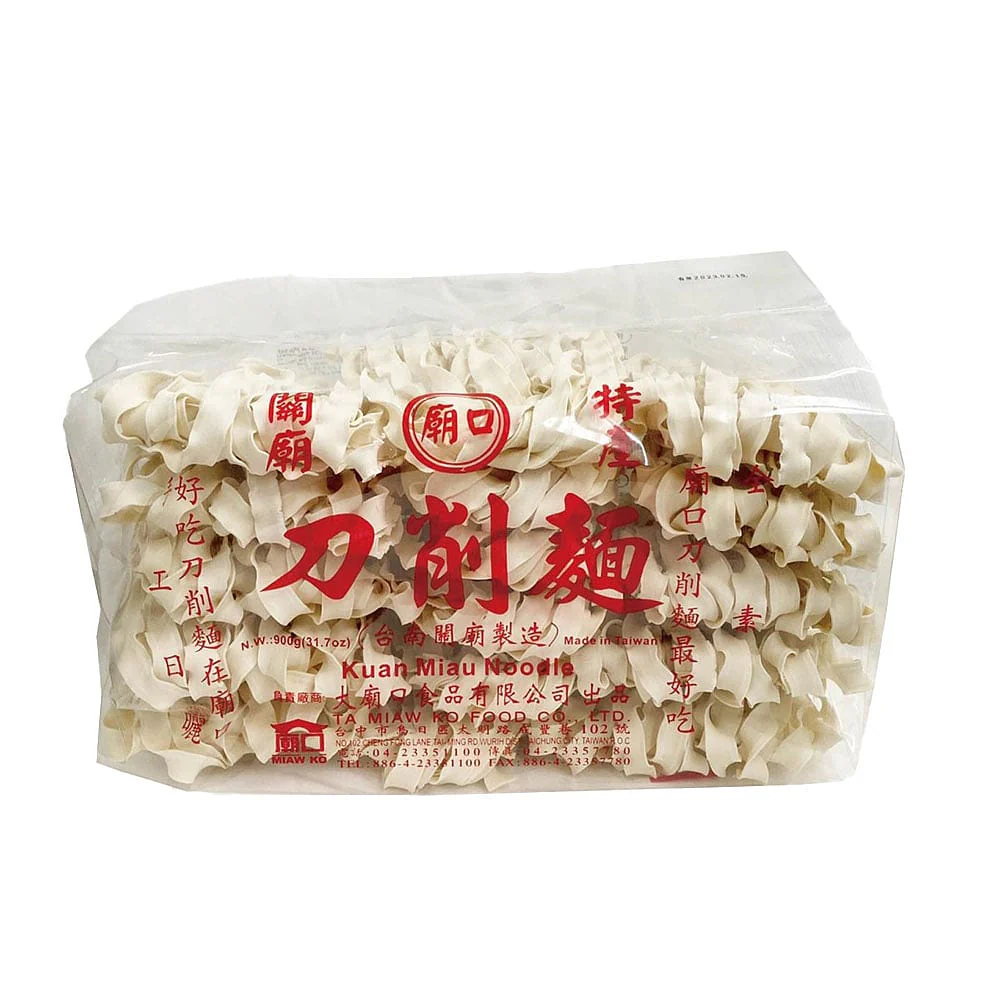 Kuan Miau Knife-Cut Noodles - 900g