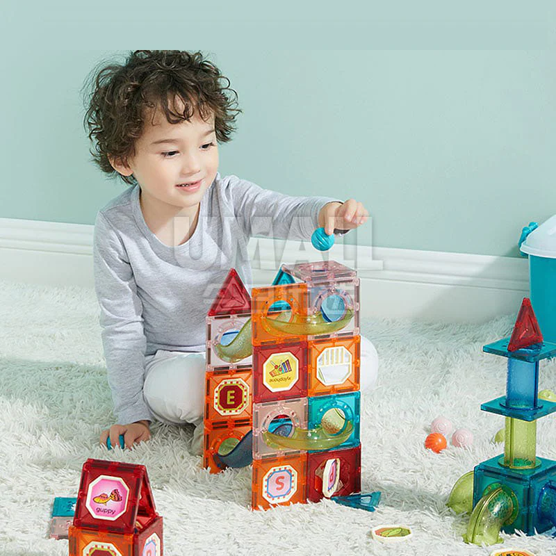 KUB Magnetic Building Tiles Set - 174 Pieces - Image 2