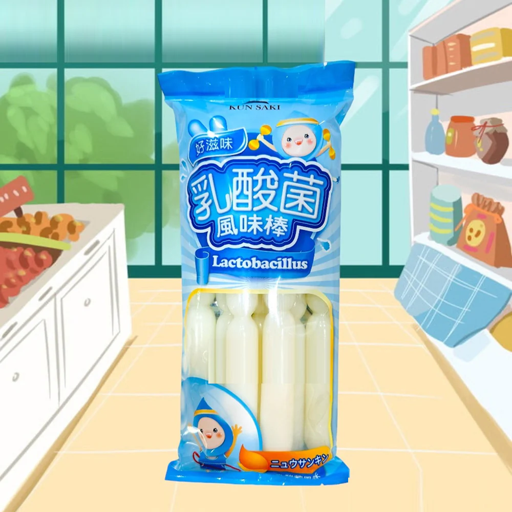 KunSaki Lactobacillus Flavored Drink Sticks - 85g x 7 Pieces - Image 2