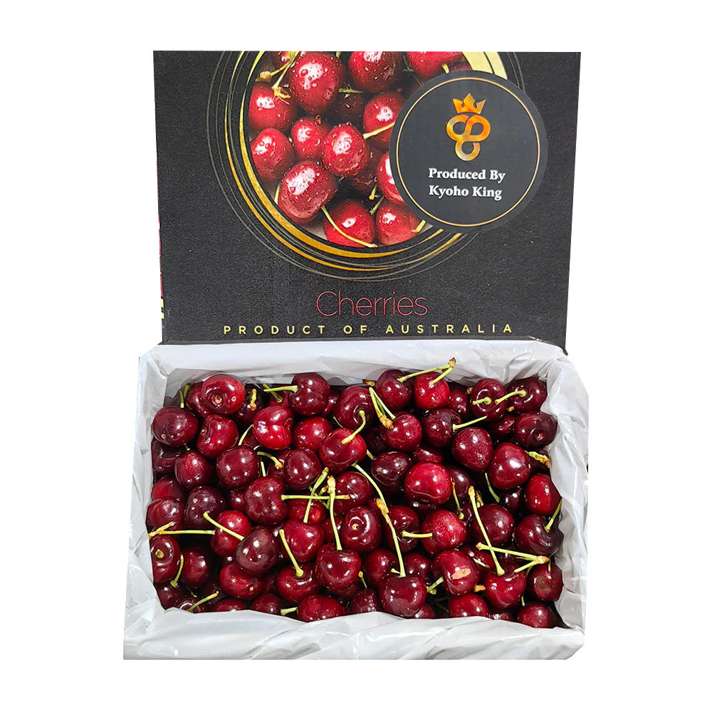 Kyoho King Cherries 28-30mm - Box of 2kg - Image 3