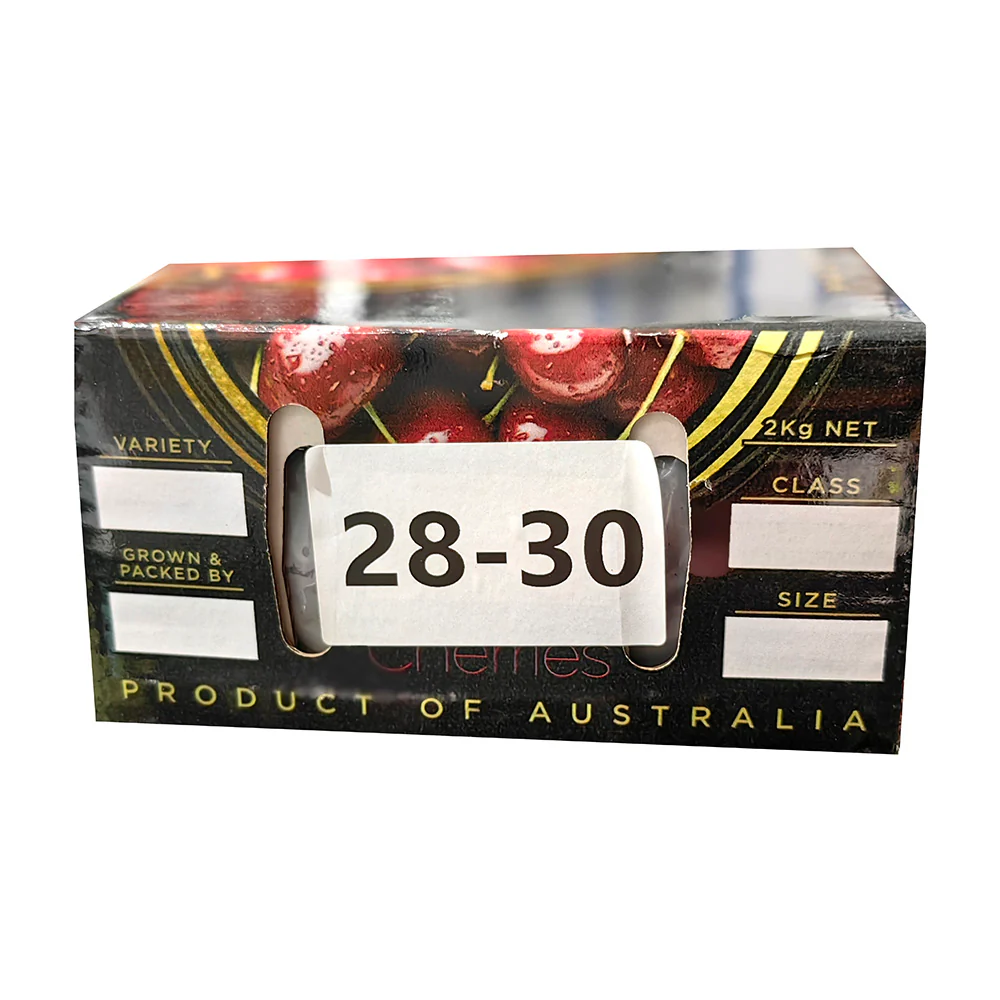 Kyoho King Cherries 28-30mm - Box of 2kg - Image 5