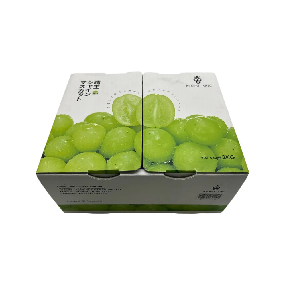 Kyoho King Shine Muscat Grapes - Box of 2kg - Image 7