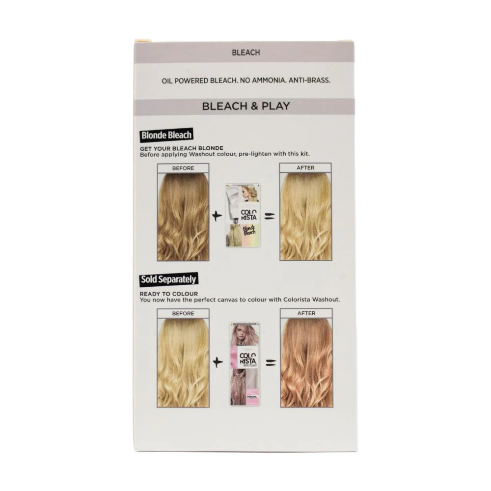 L'Oréal Paris Colorista Blonde Bleach Hair Lightening Kit - Image 4
