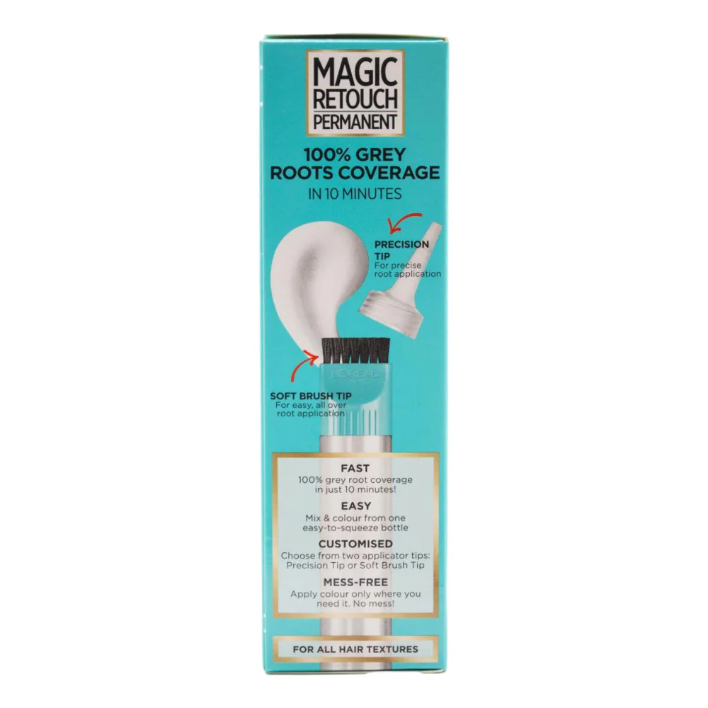 L'Oréal Paris Magic Retouch Permanent Root Touch-Up Hair Colour 6 Light Brown - Image 3
