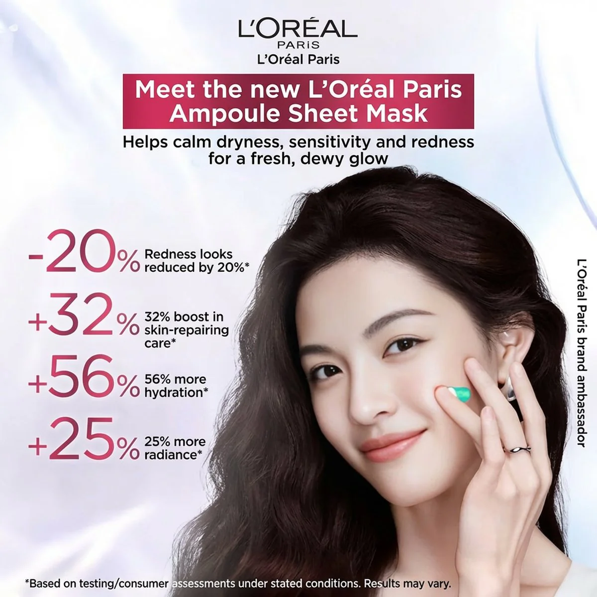 L'Oréal Paris Revitalift Filler Ampoule Sheet Masks with Pro-Xylane & B5 - 5 Pack - Image 4