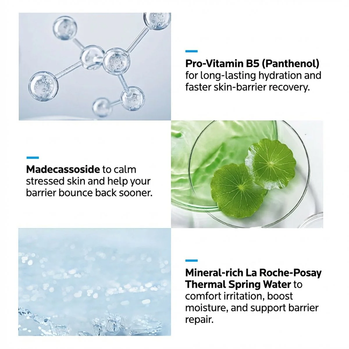 La Roche-Posay Cicaplast B5 Soothing Repair Sheet Mask – 5 Sheets - with Panthenol (Vitamin B5) & Madecassoside - Image 5