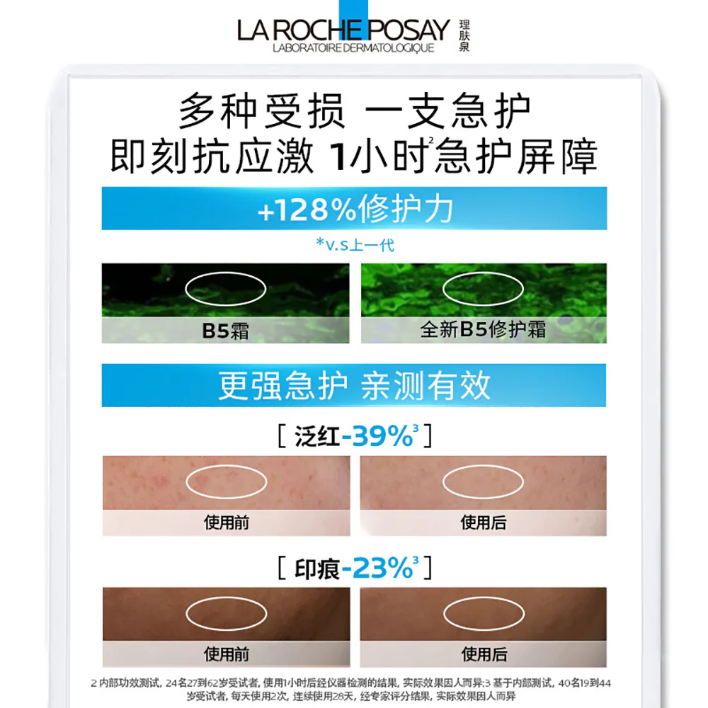 La Roche-Posay Cicaplast Baume B5 Multi-Purpose Repairing Balm - 40ml - Image 4