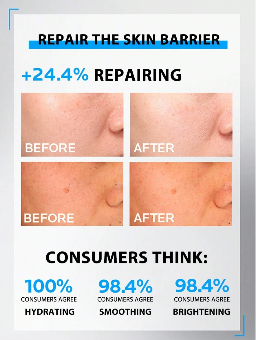 La Roche-Posay Cicaplast Baume B5 Pro Multi-Purpose Repairing Moisturizing Face Mask 25gX8Pack - Image 5