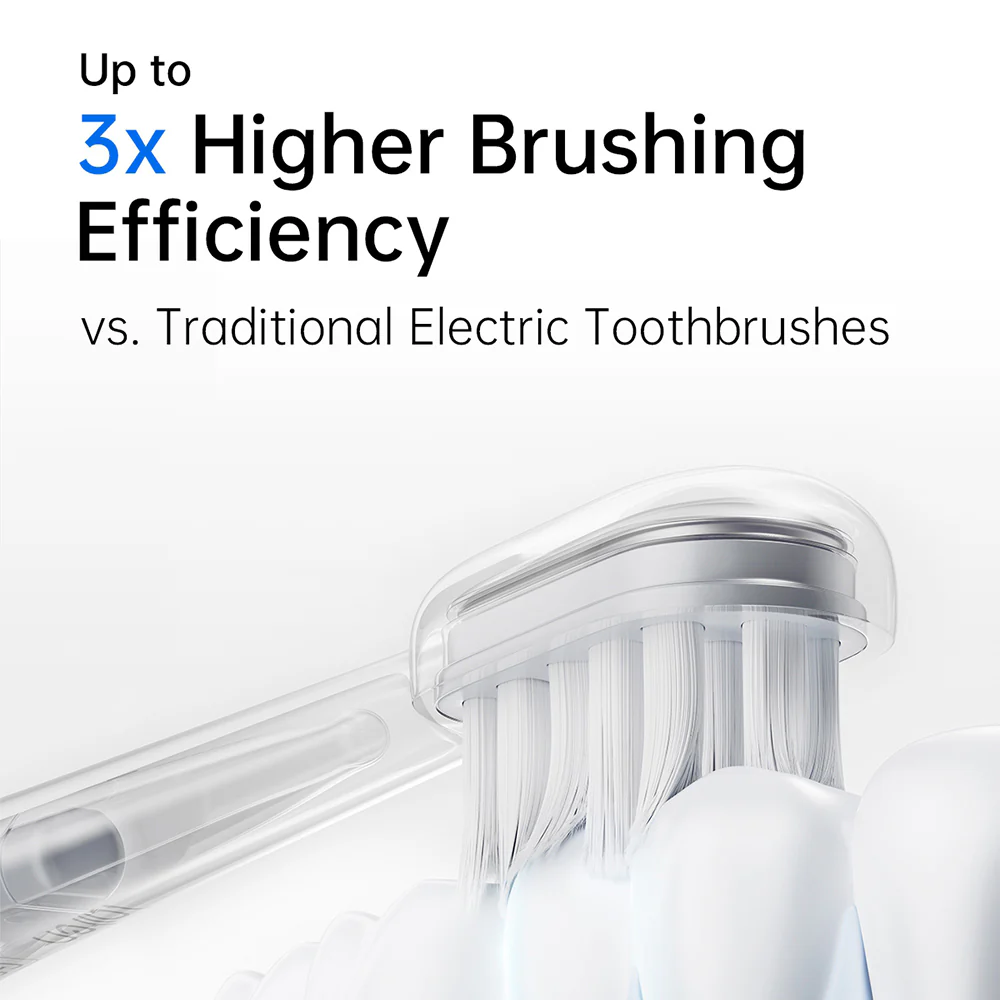 Laifen Oscillating Electric Toothbrush ABS White - Image 3