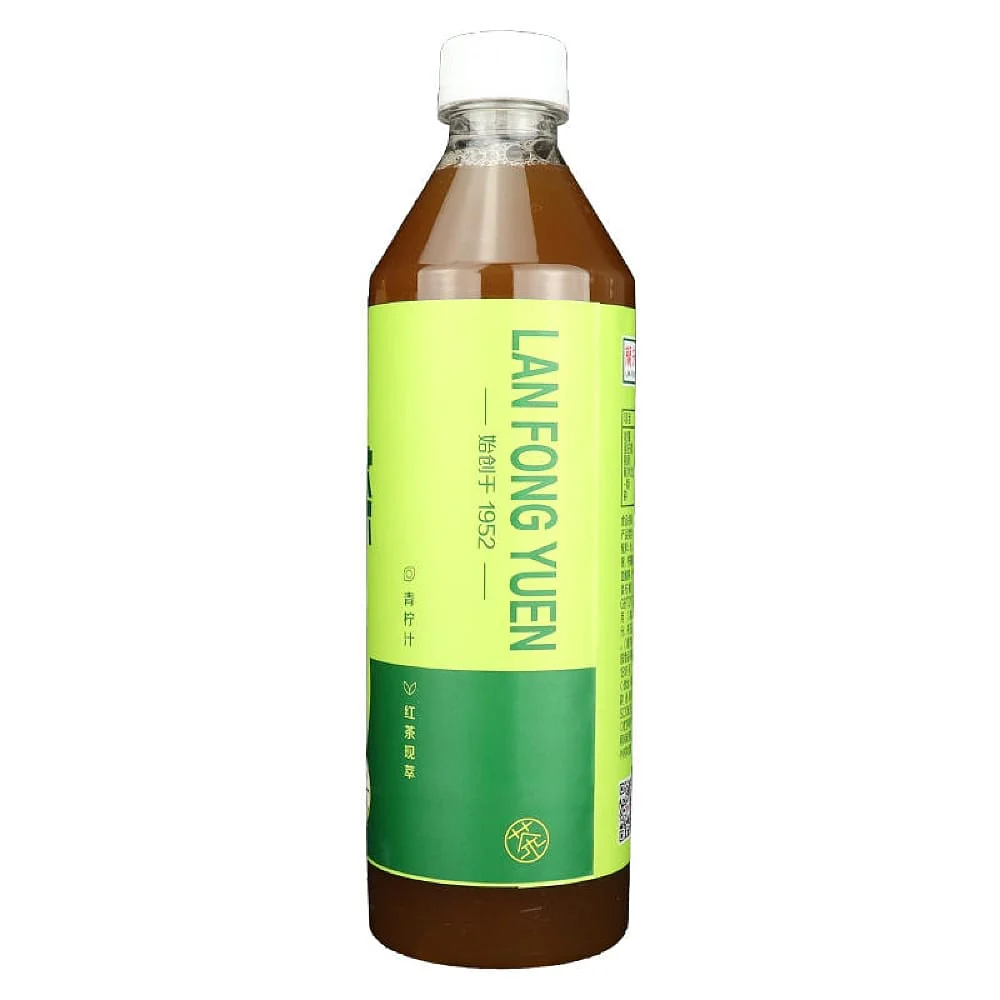 Lan Fong Yuen Low Sugar Frozen Lemon Tea 500ml X2 - Image 2