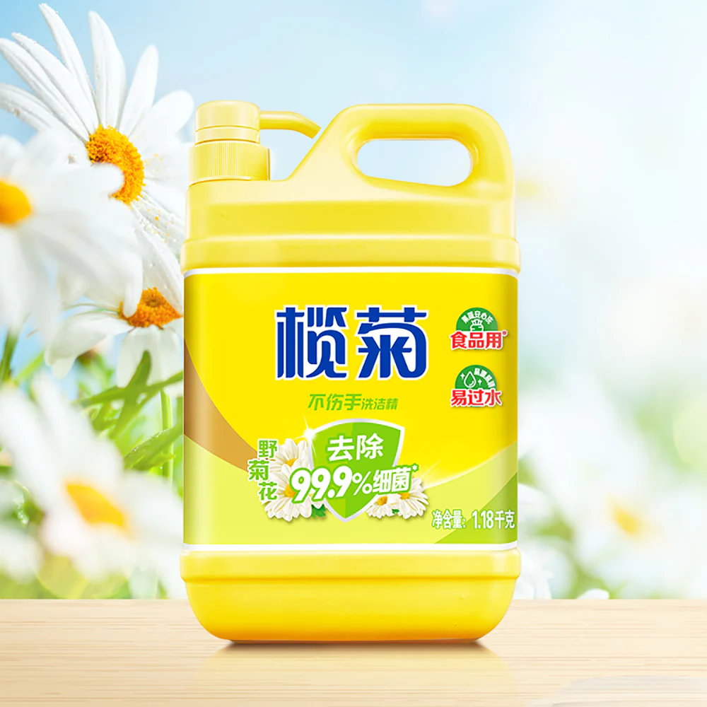 Lanju Wild Chrysanthemum Dishwashing Liquid - 1.18kg - Image 3