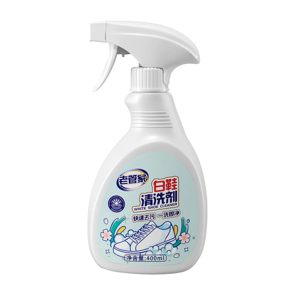 Lao Guan Jia White Shoe Cleaner Spray 400ml – Powerful Whitening Foam for Sneakers & Canvas Shoes - Image 4