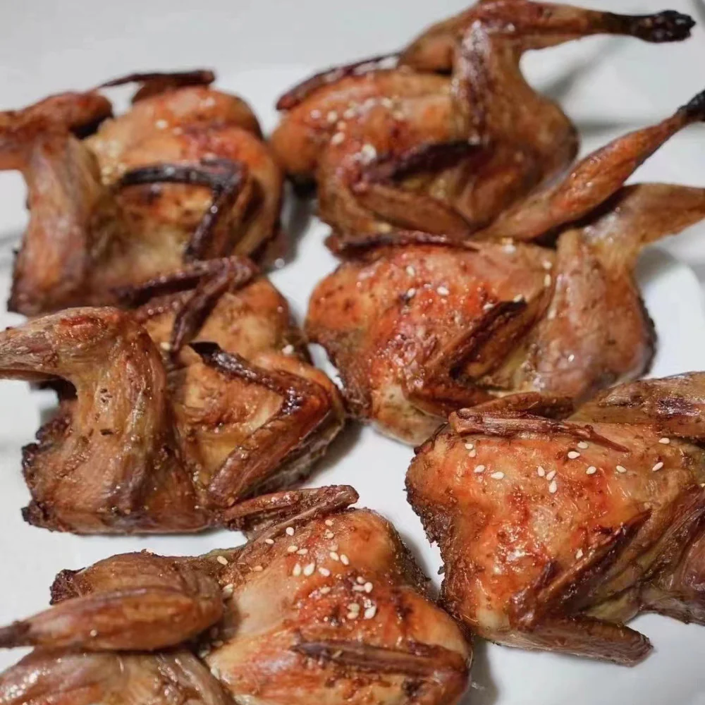 Lao Hankou Frozen Cumin Quail (Raw) – 6 Whole Birds, 1kg - Image 2