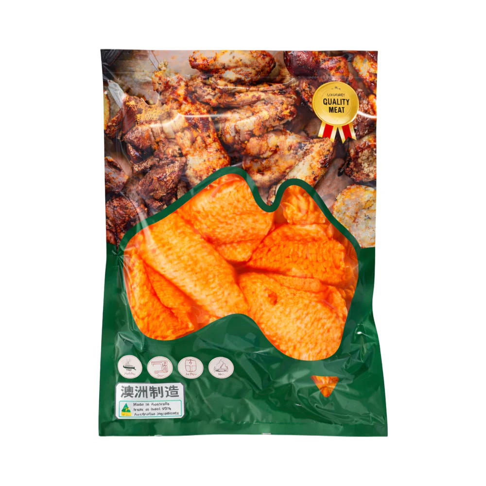 Lao Hankou Orleans Marinated Chicken Mid Wings 500g (Frozen)