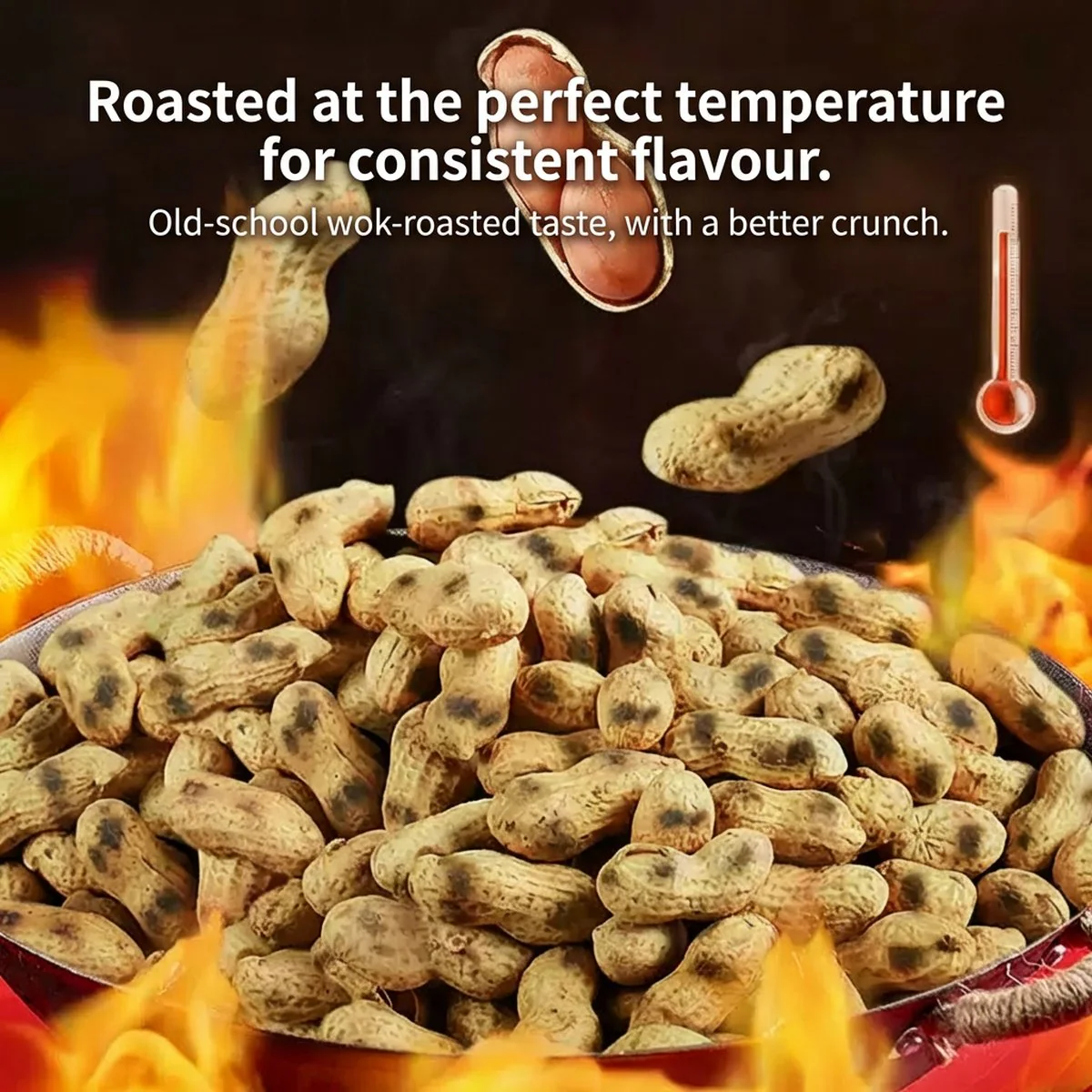 Lao Jie Kou Original Roast Peanuts - 420g - Image 2