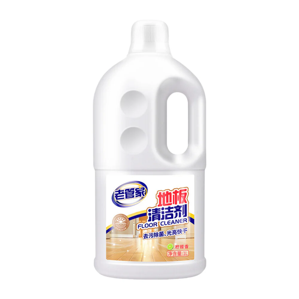 LaoGuanJia Floor Cleaner 1L – Antibacterial Bamboo Fresh Scent, Fast-Drying Shine - Image 5