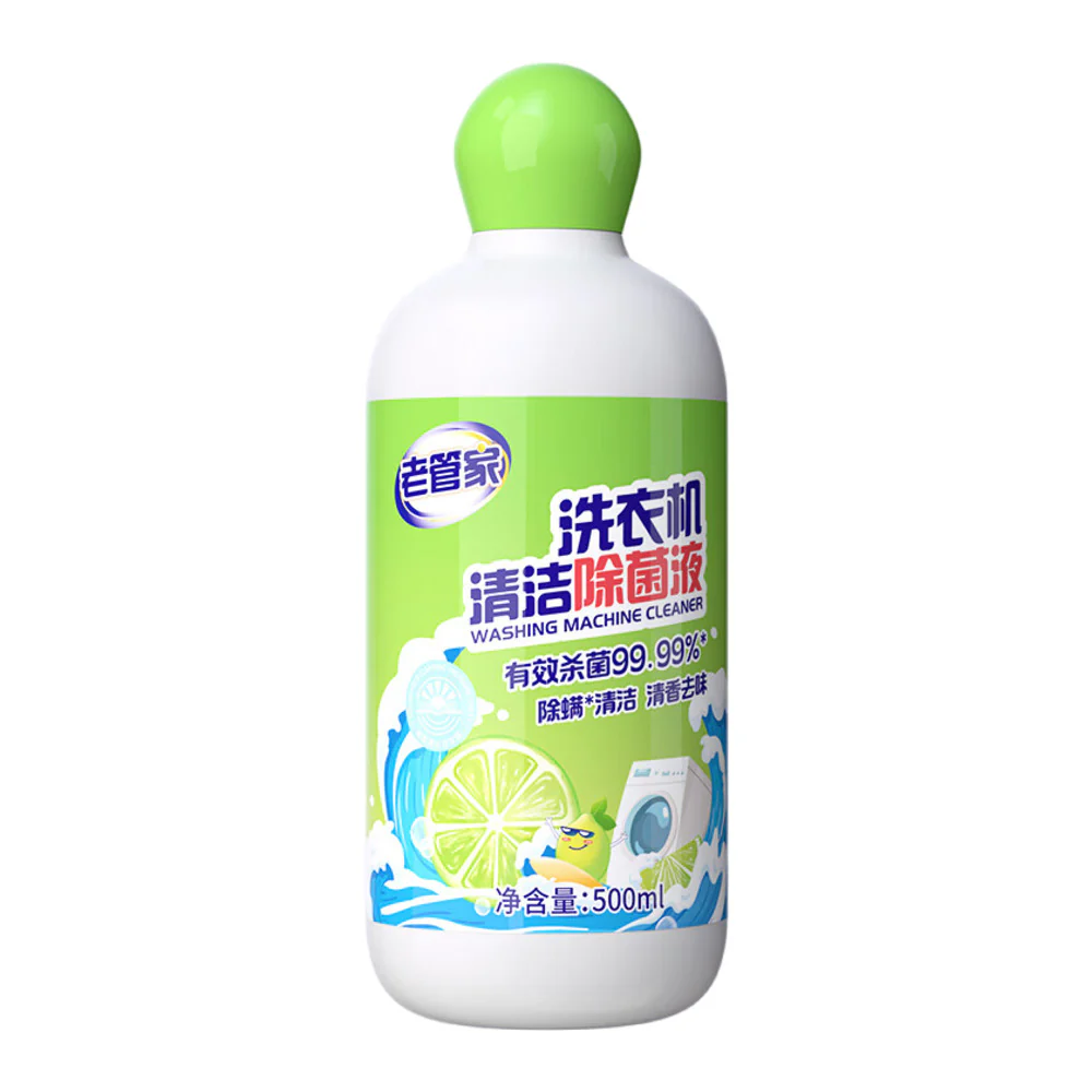 Laoguanjia Washing Machine Cleaner & Disinfectant, Lime Fresh 500ml – 99.99% Antibacterial Deep Clean for Front & Top Load Washers - Image 5