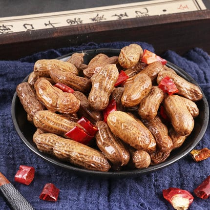 LaoJieKou Braised Spicy Peanuts - 250g - Image 3