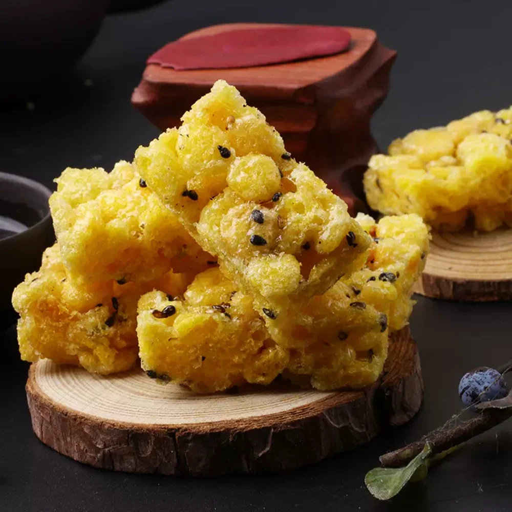 LaoJieKou Corn and Sesame Crisp - 150g - Image 2