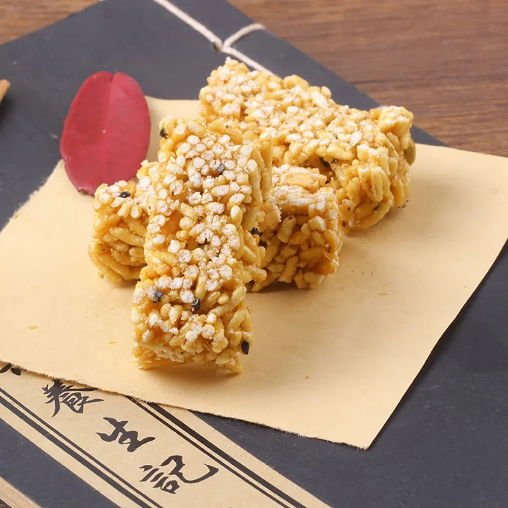 LaoJieKou Crispy Brown Sugar Rice Bars - 150g - Image 3