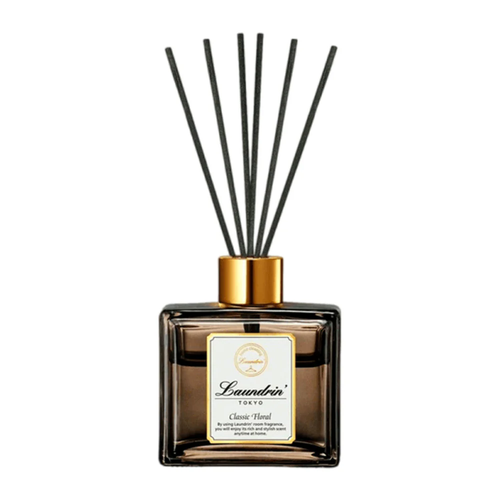 Laundrin Tokyo Classic Floral Room Diffuser 80ml - Reed Diffuser - Image 3