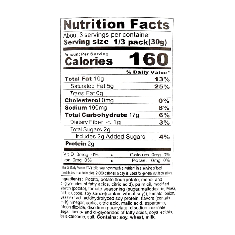 Lay's Infinite Potato Chips - Tomato Flavor, 90g - Image 4