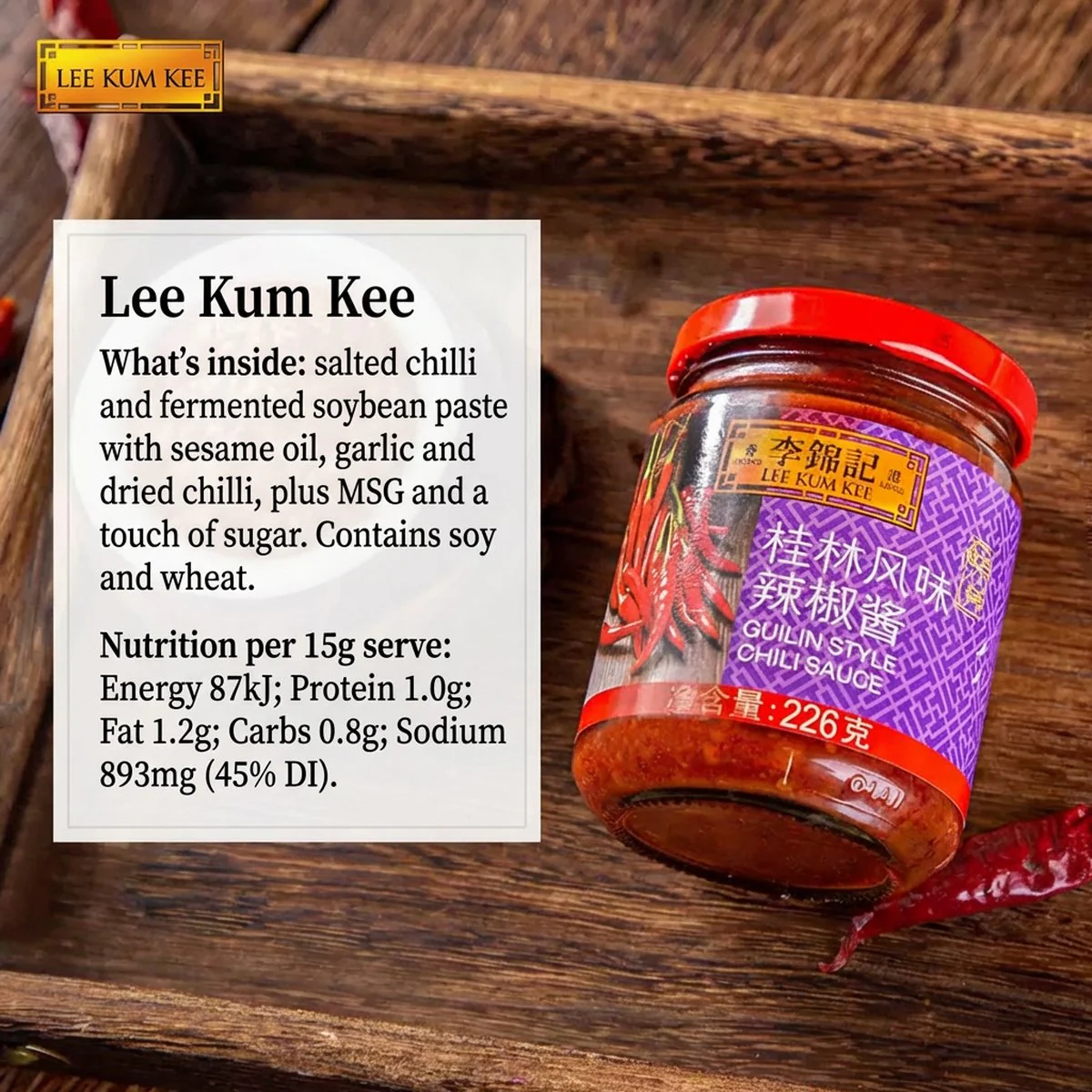 Lee Kum Kee Guilin Style Chilli Sauce 226g - Chinese Chilli Paste for Stir-Fries & Noodles - Image 5