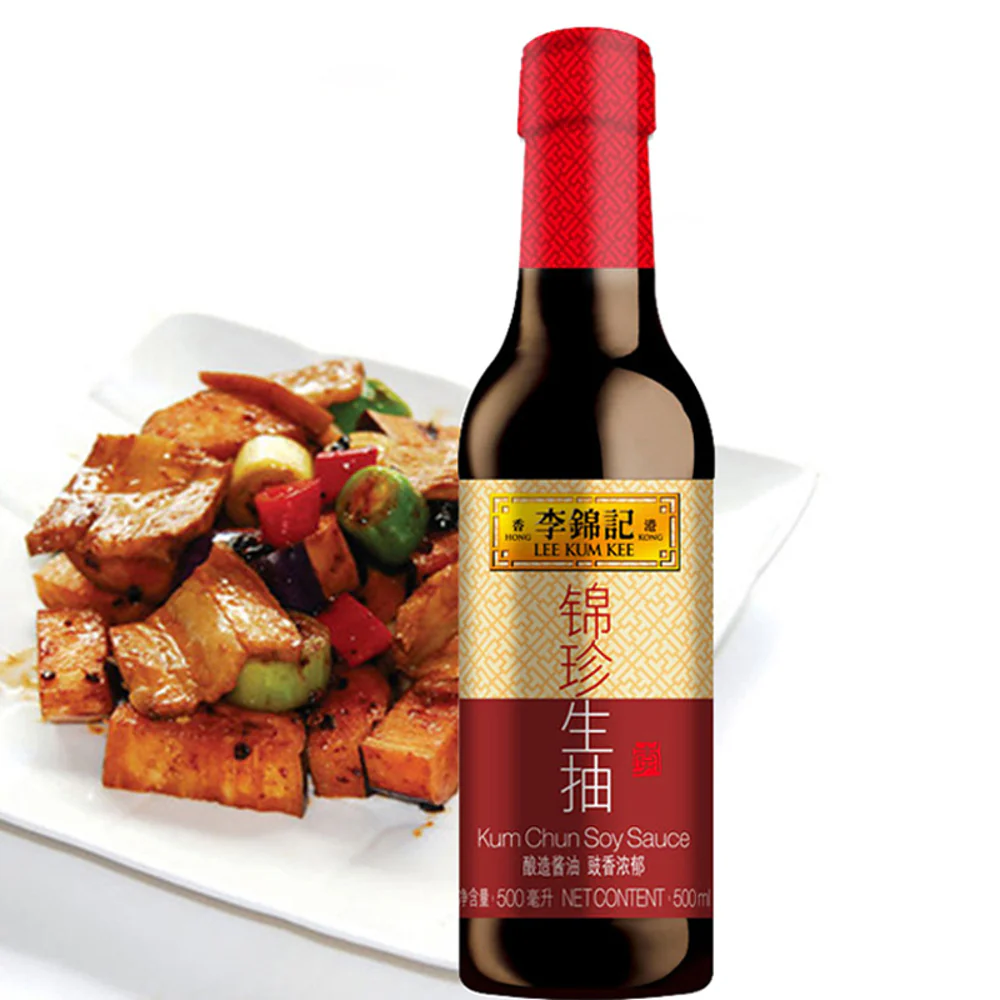 Lee Kum Kee Kum Chun Light Soy Sauce - 500ml - Image 4