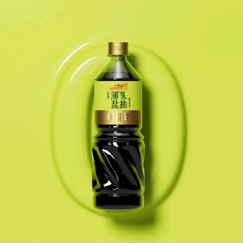 Lee Kum Kee Premium Less Salt First Extract Soy Sauce (Naturally Brewed) - 1L x 2 Bottles - Light Soy Sauce (First Press) - Limited Import - Image 4