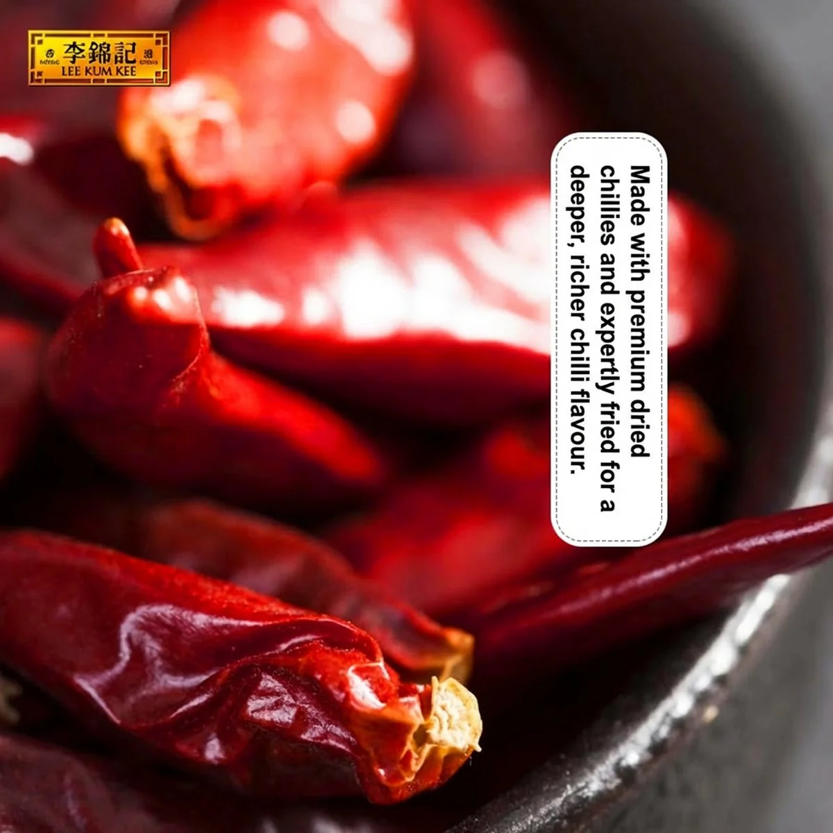 Lee Kum Kee Spicy Chili Sauce 205g - Image 2