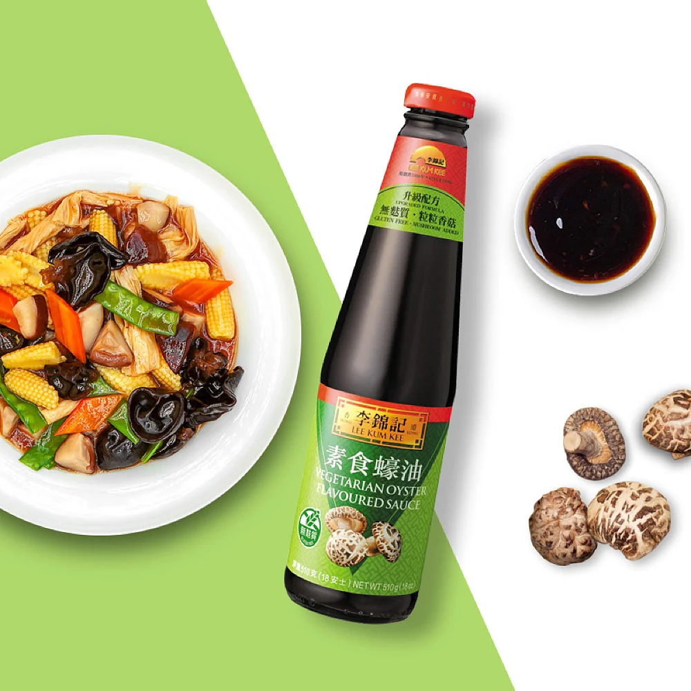 Lee Kum Kee Vegetarian Oyster Flavoured Sauce 510g - Image 2