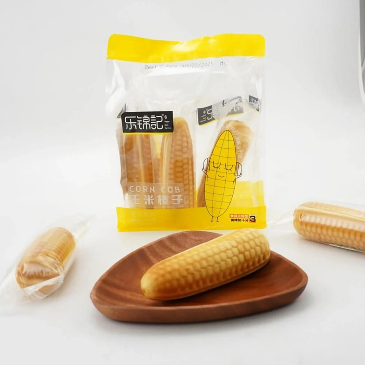 Lejinji Ready-to-Eat Sweet Corn Cobs 380g – Vacuum-Packed Snack Corn (3 Cobs) - Image 5