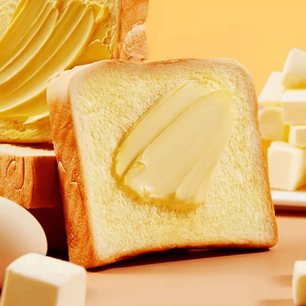 LeJinJi Thick-Sliced Milk & Butter Toast 520g - Image 3