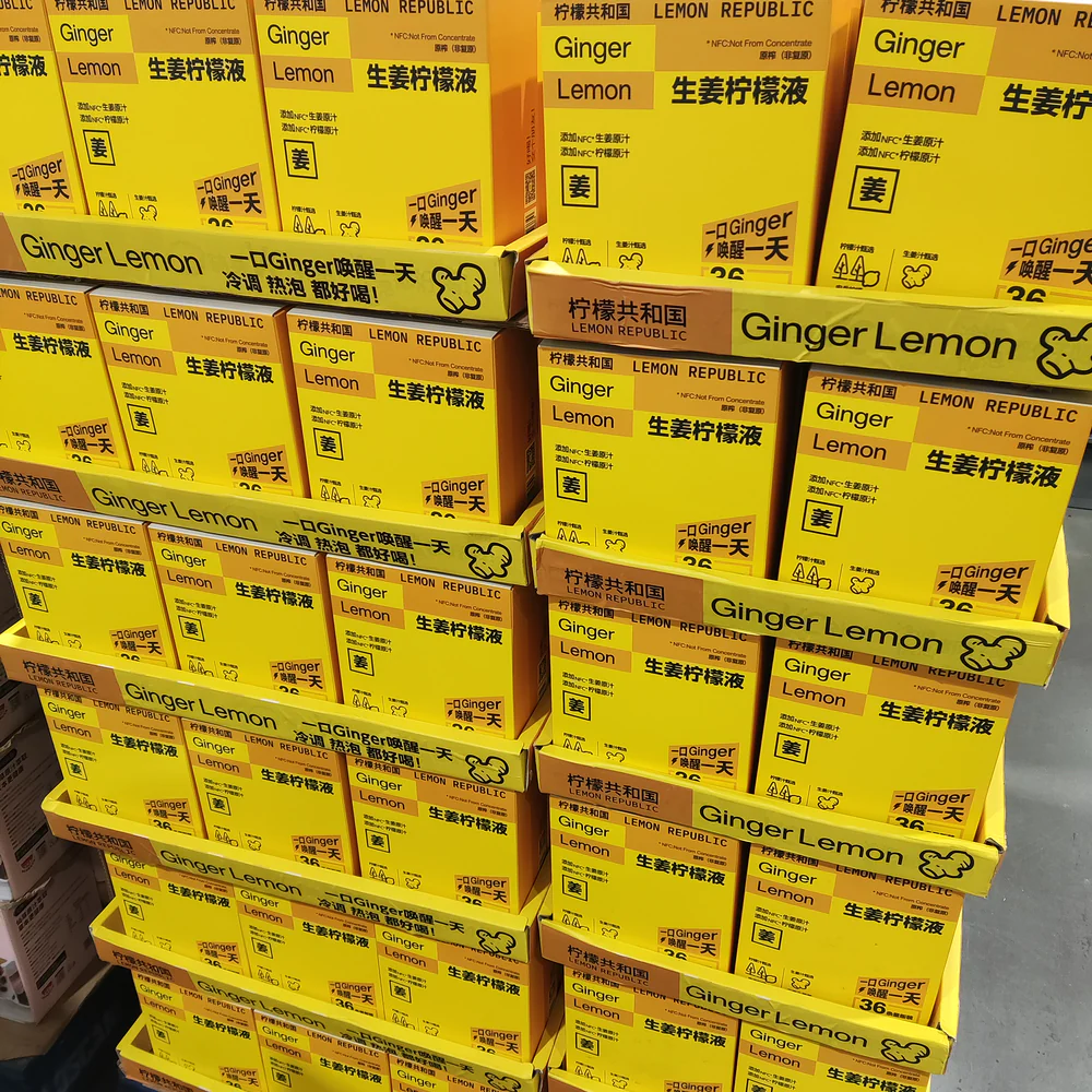 Lemon Republic Ginger Lemon Juice Drink – 36 Sachets, 900g - Limited Import - Image 2