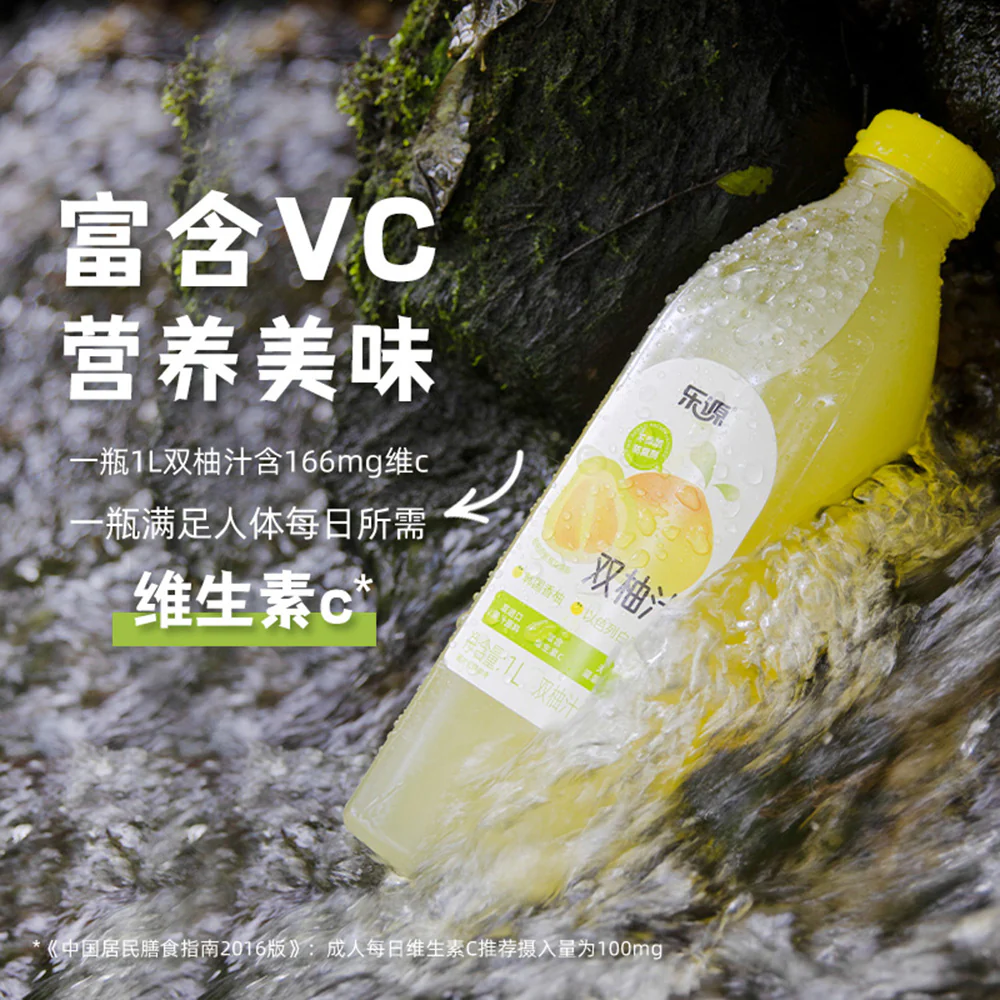 Leyuan Double Pomelo Juice Drink - 1L x 6 - Image 3