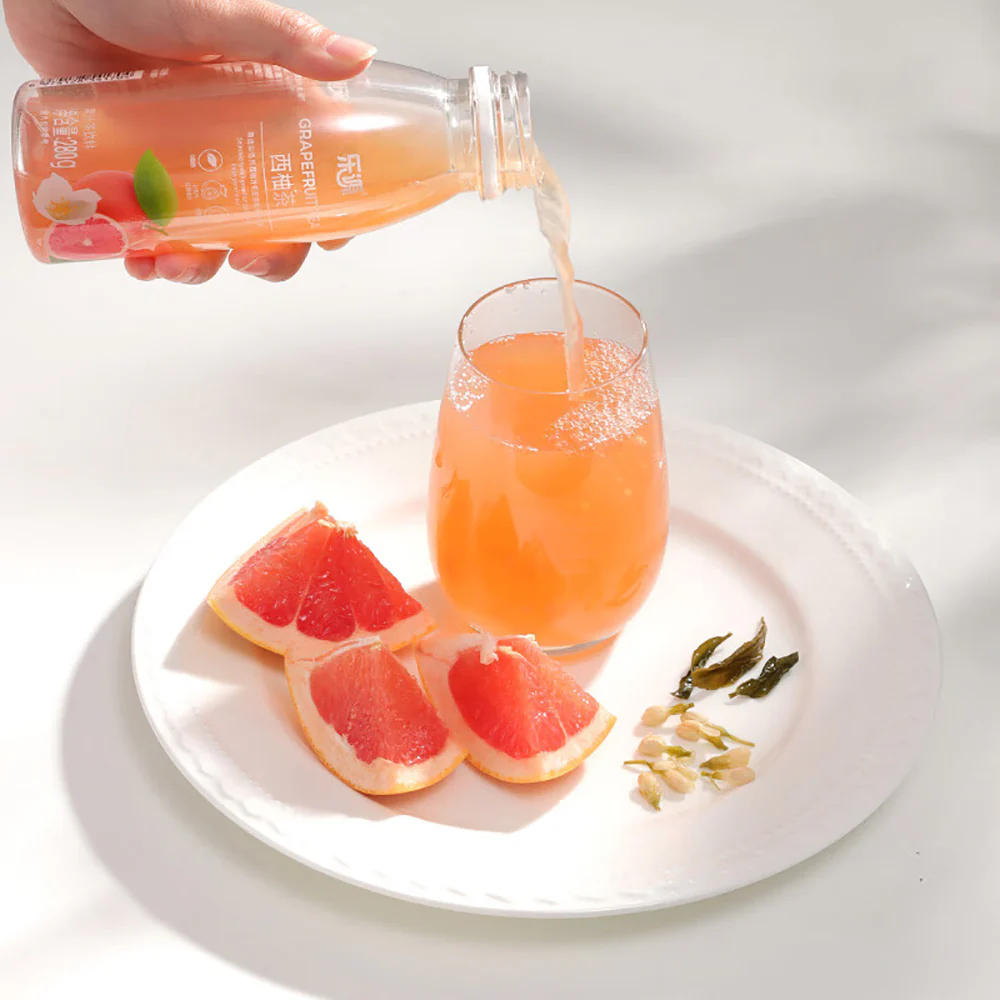 Leyuan Grapefruit Tea - 280ml x 12 Bottles - Image 3