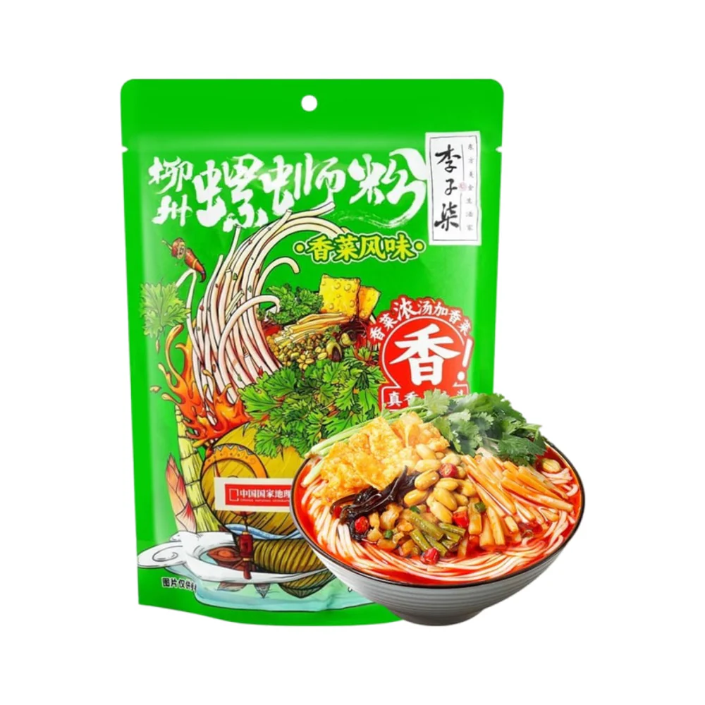 Li Ziqi Liuzhou Luosifen (Coriander Flavour) 251g – Chinese Snail Rice Noodle Soup