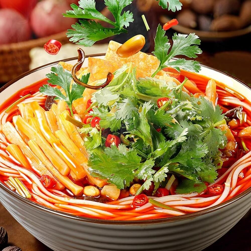 Li Ziqi Liuzhou Luosifen (Coriander Flavour) 251g – Chinese Snail Rice Noodle Soup - Image 3